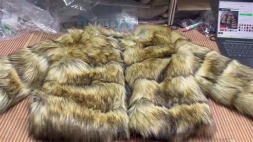 Save Big on Bulk Raccoon Fur Jackets Raccoon Women's Fluffy Winter Jacket: Warm Furry Faux Fur Coat For All Weather Comfort | Best Deals on DHgate