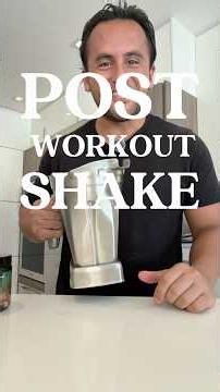 Make a post-workout shake with me using the highest quality ingredients
