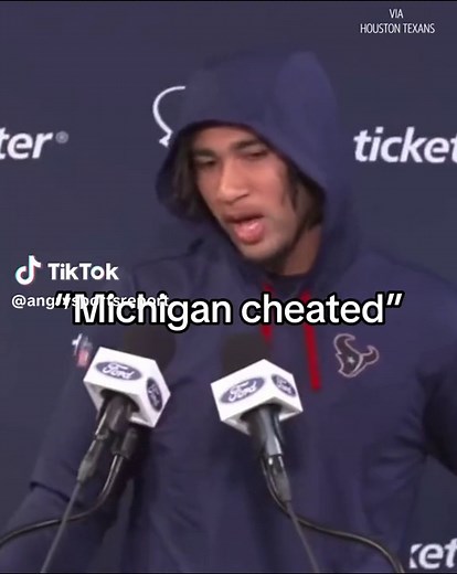 “Michigan won by cheating” - 🤖 #michigan #michiganfootball #ohiostatefootball #cjstroud #jjmccarthy #cfb #cfbplayoff #collegefootball