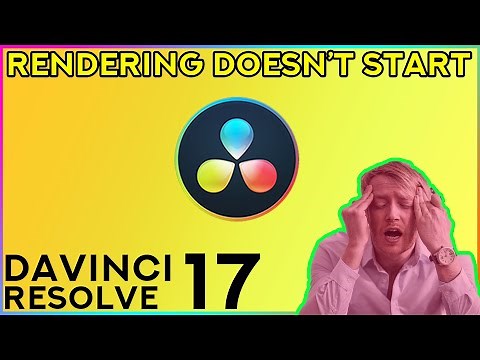 DaVinci Resolve Not Rendering | TRY THIS!