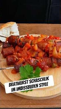 This is how you make the best sausage shashlik, just like from a snack bar!