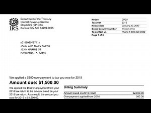 How to understand your CP39 Notice (IRS used your refund to offset tax debt)
