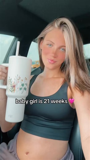 and the winnie the pooh cup🥺🥺 it came in!! #baby #pregnant | Andy