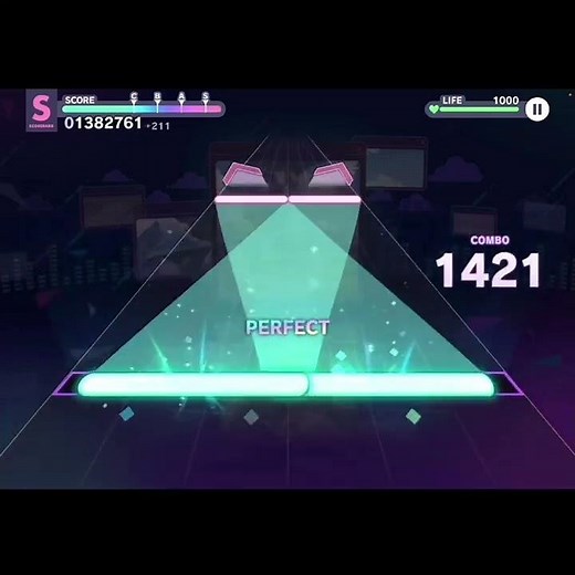 The intense voice of Hatsune miku MASTER 34 Full combo #fypシ #zybca #pjsk