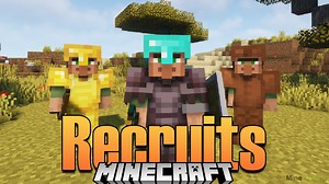 Мод на армию жителей Recruits 1.16.5 – Моды для Minecraft – Minecraftch