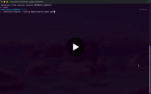 #opensource #python #ssh #tmux #iterm2 #textual #buildinpublic #security | Sabri M.