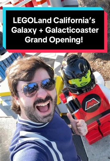 #hosted The new LEGO GALAXY expansion at @LEGOLAND California Resort was an awesome, out of this world experience! 🪐 Thanks to The LEGO Grouo and LLCA team for having me out, and be sure to visit the next time you’re at the park! #legoland #legolandcalifornia #legogalaxy #galacticoaster