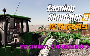 【模拟农场19】游戏详解九《基础作物的播种》