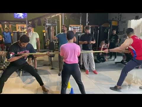 Tug of War in the Gym: The Ultimate Strength & Teamwork Challenge!