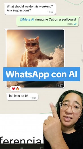 Nuevas funciones de inteligencia artificial en WhatsApp | TikTok