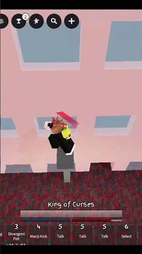 crossing the entire jjs map using parkour AGAIN #roblox #jjkgame #jujutsushenanigans #jujutsukaisen