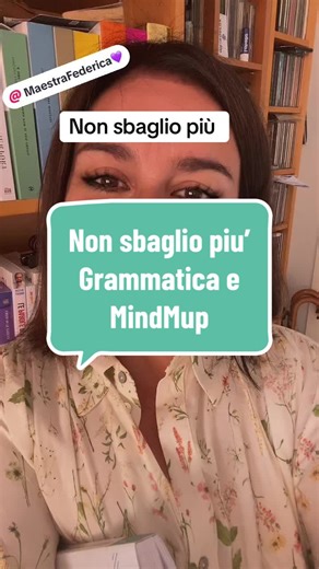 Non sbaglio più: Supporto della Maestra Federica