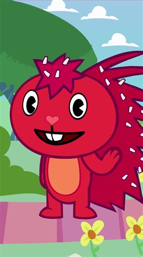 How to have an amazing day by Flaky #htf #happytreefriends #flaky #shorts