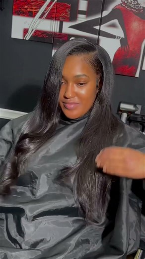 POV: Low-maintenance sew-in with volume and movement. #traditionalsewin #atlstylist #sewininstall