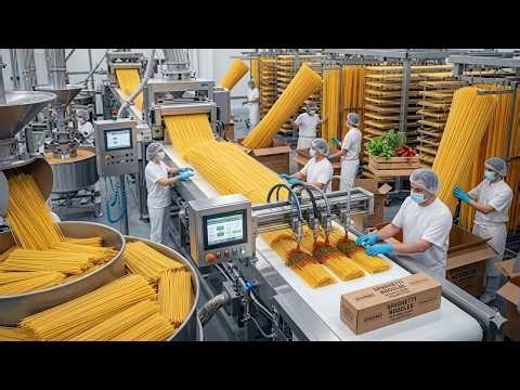 Inside a Barilla Pasta Factory: From Durum Wheat to Blue-Box Spaghetti (Complete Process)
