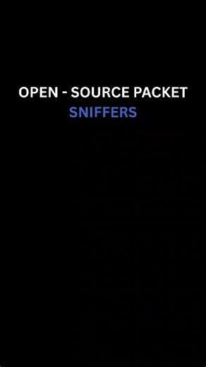 @codewithsky on Instagram: "Ever wondered how hackers or network admins track every bit of data flowing through a network? 👀💻 Here are the best open-source packet sniffers that professionals use to capture, analyze, and secure network traffic! 🌐⚡ Whether you’re into cybersecurity, ethical hacking, or network monitoring, these tools are absolute game changers! 🚀 Watch till the end to find out which one you should try first! 🔥 #cybersecurity #EthicalHacking #NetworkTools #PacketSniffer #OpenS