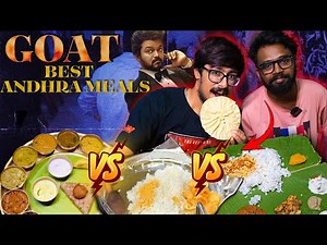 BEST Andhra Mess 🛐 in Chennai 🤯⁉️| GOAT Ep 1 | Peppa Foodie