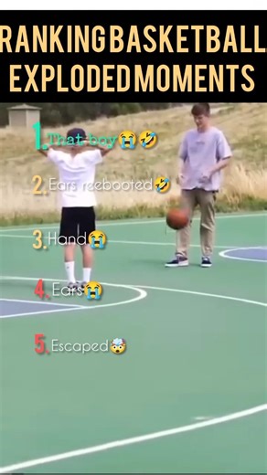 🤣😭🤯 Last one Ranking Basketball exploded moments part-2||Best of today