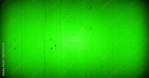 chroma key green screen vhs background realistic flickering, analog vintage TV signal with bad interference and horizontal lines, static noise background