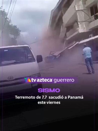 #AztecaAlMomento | Un terremoto de magnitud 7.7 sacudió Panamá y activó advertencias por posible tsunami. 🚨 Se registraron réplicas de hasta 6.1 ⚠️ https://www.aztecaguerrero.com/ultimas-noticias/terremoto-de-magnitud-77-sacude-panama-advierten-riesgo-de-tsunami-en-el-pacifico/ #Panamá #Terremoto #TvAztecaInforma