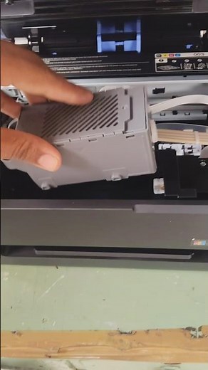 How to replace inkpad Epson L3310 printer | Epson L3310 waste inkpad reset #shorts #epson #inkpad
