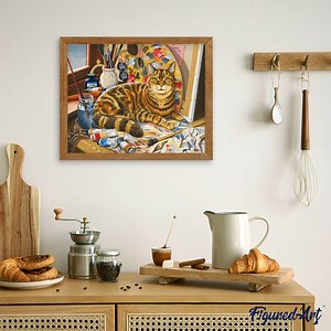 Paint by numbers - Cat Painting