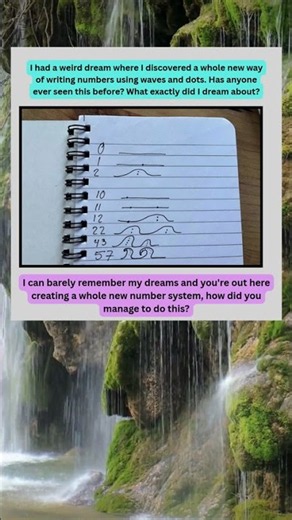 When Your Sleeping Brain Comes Up With Alien Math