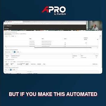Quick Demo: Creating a supplier payments batch with all invoices attached in Oracle Financials