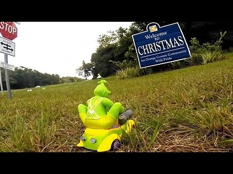 "How the Grinch Drove Through Christmas, Florida" (RC "Grinch" car)