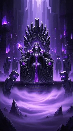 The Rise of the Ender Queen 👑 | Minecraft Fantasy AI Short