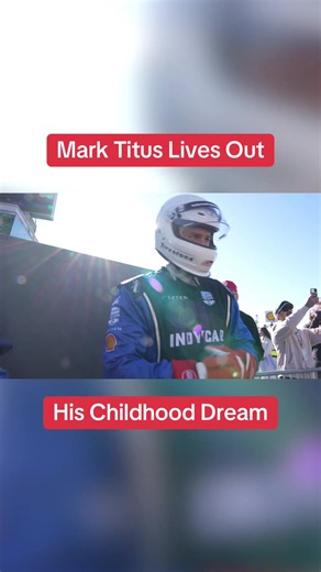 Mark Titus Experiences His Childhood Dream at Indy 500