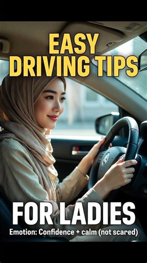 Easy driving tips for ladies #EasyDriving #CarTips #skills #shortsfeed