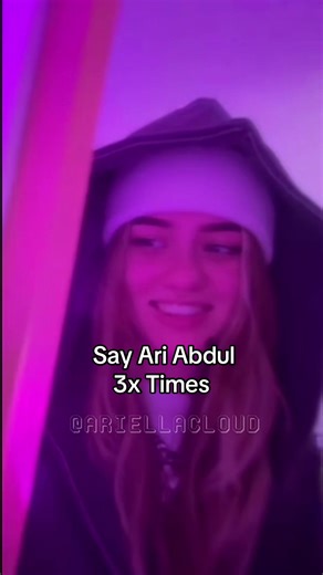 Say Ari Abdul 3 Times in the Mirror for a Surprise
