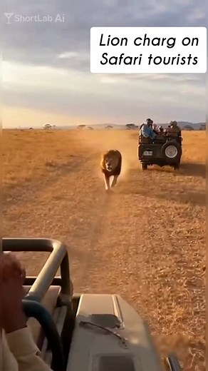 135K views · 897 reactions | Powerfull lion roar towards safari jeep #lion | ShortLab | Facebook