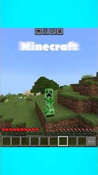 Minecraft but I am a creeper who loot ruin portal #minecraft #shorts #funny