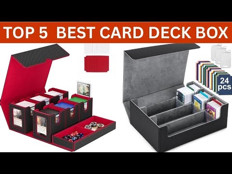 Top 5 Best Card Deck Boxes 2025 | Ultimate Protection for MTG, Pokémon & Yu-Gi-Oh Cards