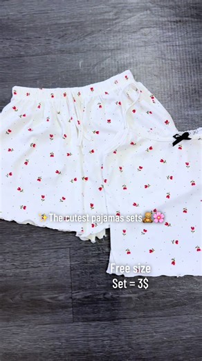 Cute pajamas sets free size - Set $3 | Bunny Fashion Shop