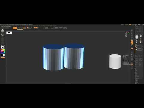 Applying different materials to different subtools - zbrush
