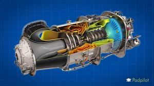 PT6C-67C Turboshaft Engine