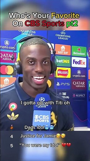 Who's Your Favorite on CBS Sports pt2 #footballrankings