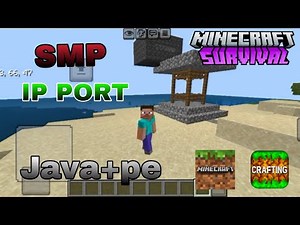How to Join Minecraft Pe 24/7 SURVIVAL SMP with (Java/Pe) Free to Join...! 🤫