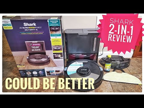 Shark Matrix Plus 2-in-1 Robot Vacuum & Mop Self Empty Base RV2610WA REVIEW
