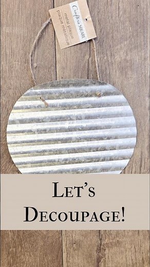 DIY Decoupage Rustic Decor! Stunning Ideas Using Mod Podge!