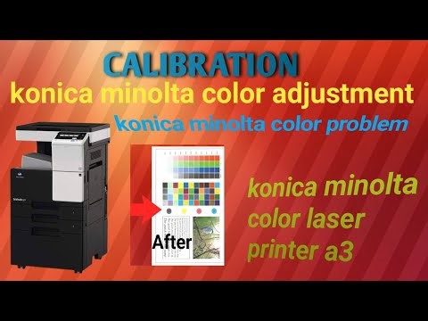 calibration konica minolta | konica minolta color laser printer a3