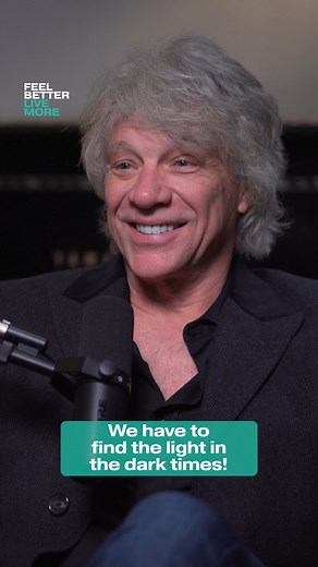 What keeps you hopeful when the world feels dark? In a world that can often feel divided, Jon Bon Jovi reminds us that our shared humanity runs far deeper than our differences. Because without hope, we’re lost. And even in the darkest times, there’s always light to be found. Tune into our full conversation in this week's BRAND NEW episode of my 'Feel Better, Live More' podcast, available to listen in all the usual places, or watch on Youtube! | Dr Chatterjee