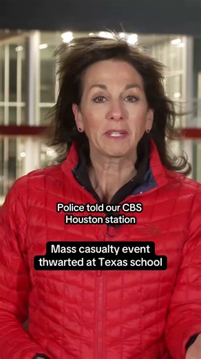 In Houston, law enforcement says they stopped what could have been a mass casualty attack at a high school. Police claim two teenage girls posted their alleged plan on social media. Both are in custody. https://cbsn.ws/42YLaky | CBS Mornings