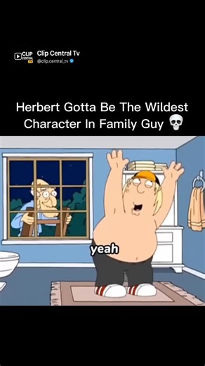 Clip Central on Instagram: "Herbert is wild 😂 Family Guy, an iconic animated series created by Seth MacFarlane, has entertained audiences around the globe with its satirical humor and unique animation style. Here’s a quick dive into its history: - Family Guy premiered on Fox in 1999, captivating viewers with the misadventures of Peter Griffin and his quirky family. - Despite initial success, the show faced cancellation after its third season in 2002. - Due to strong DVD sales and growing popula