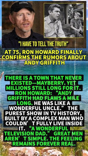 At 75, Ron Howard Finally Confirms The Rumors About Andy Griffith #shorts #viral
