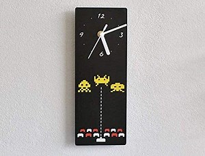Space Invaders - I Love The 80s Wall Clocks