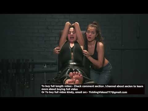 Armpits tickle play with miss Clair by her friend - Cute tickling